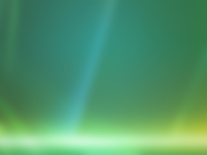 Green and Blue Light Beams — Serene, Abstract