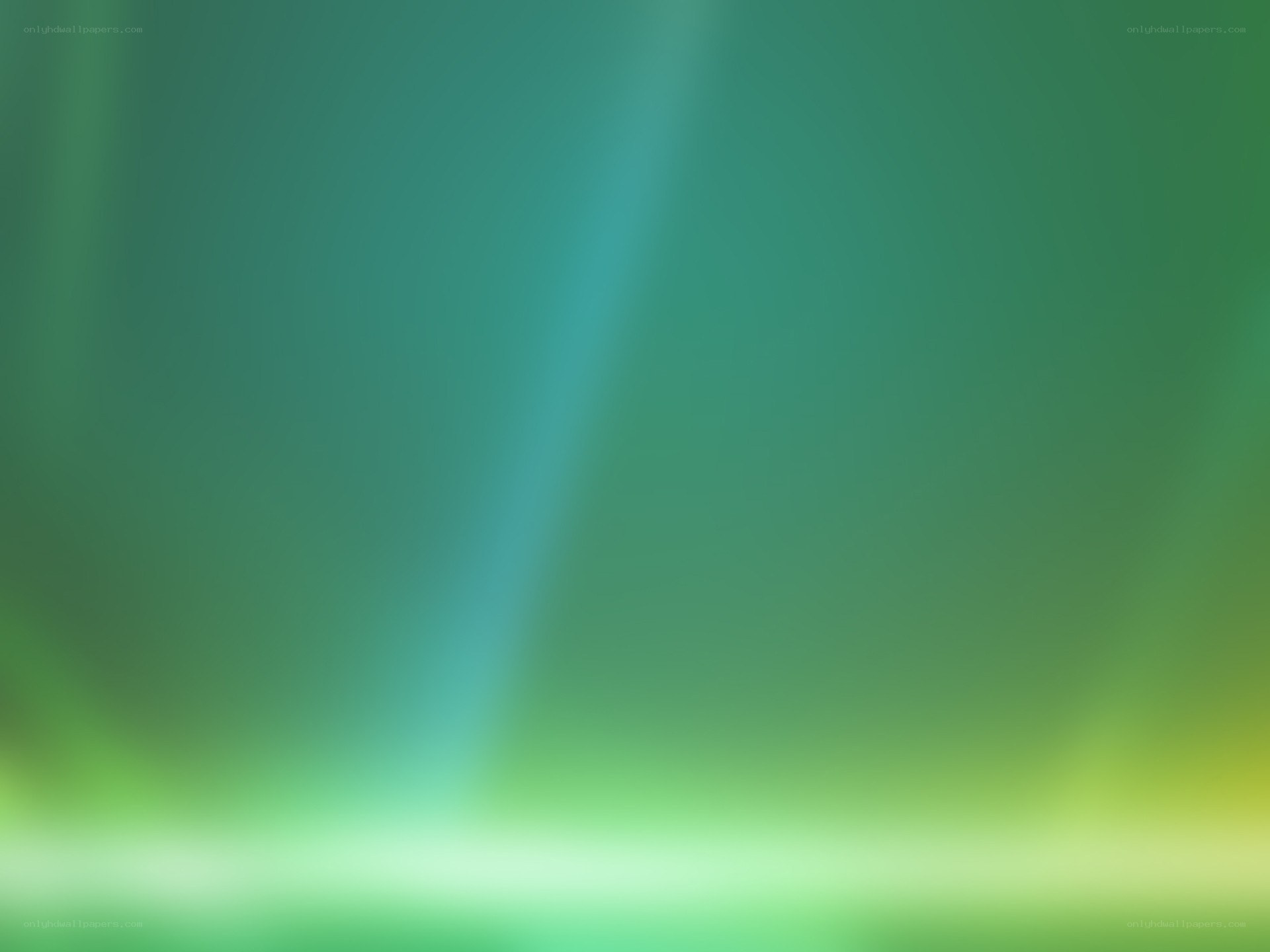 green and blue light gradient