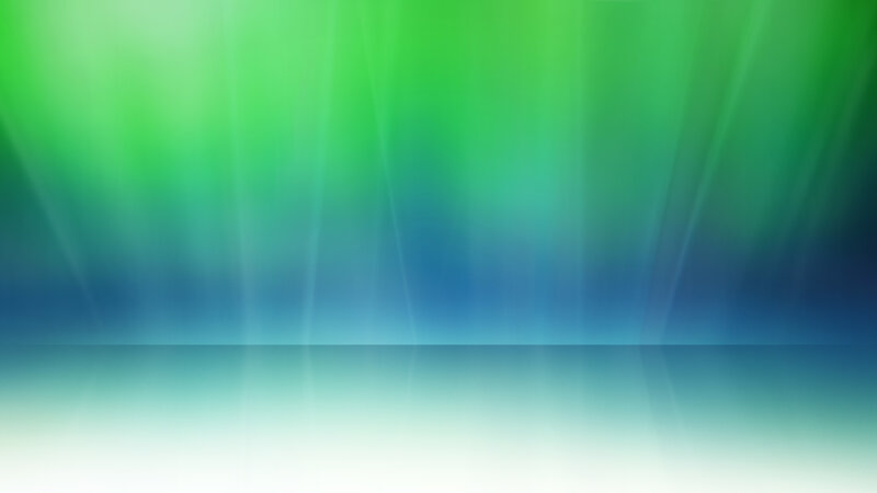 Green and Blue Light Rays — Serene