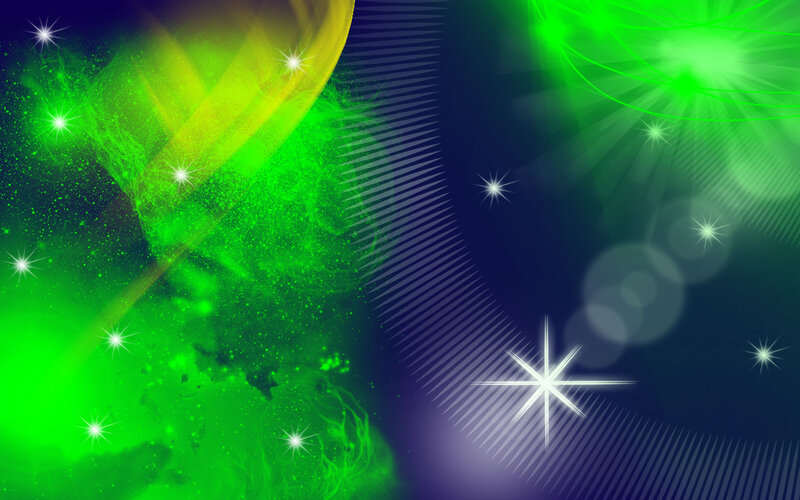 Green and Blue Nebula