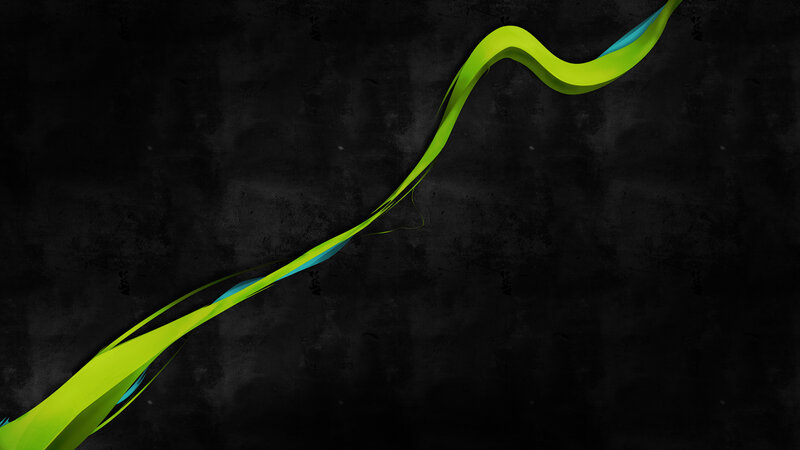 Green and Blue Ribbon