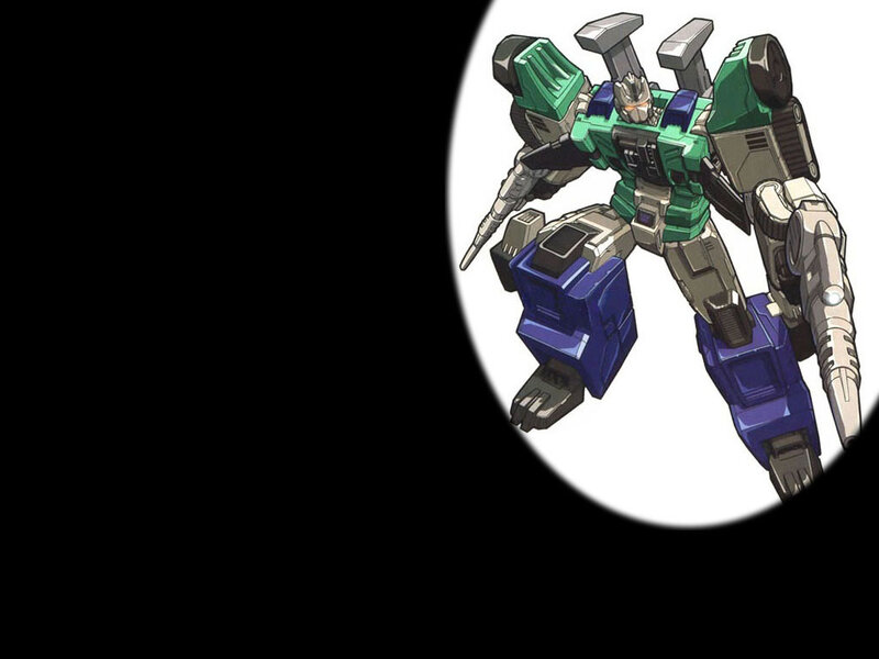 Green and Blue Robot