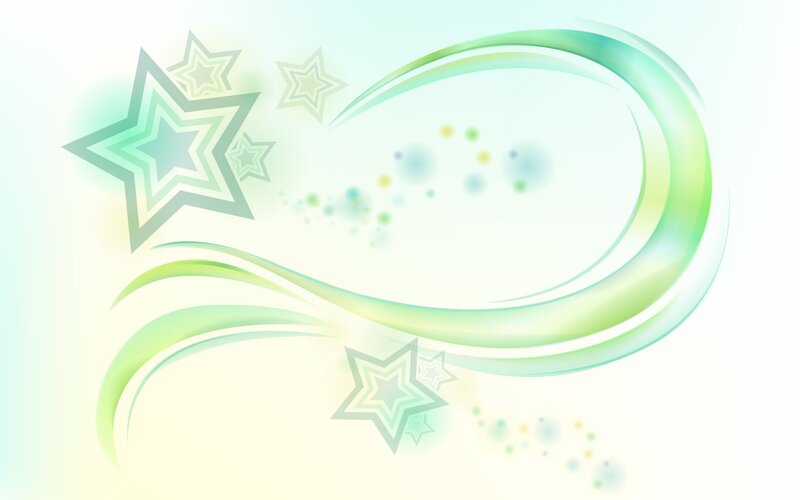 Green and Blue Swirls
