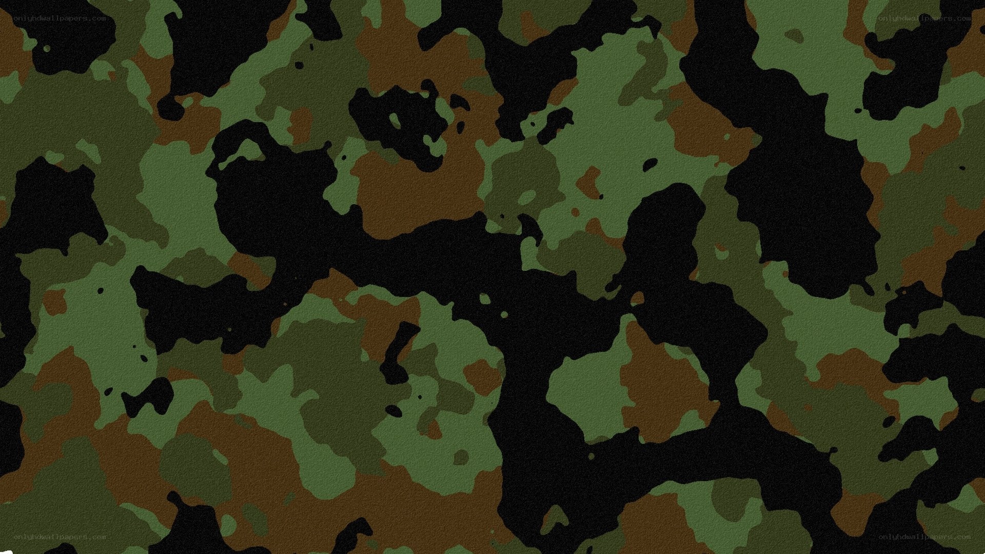 green and brown camouflage pattern