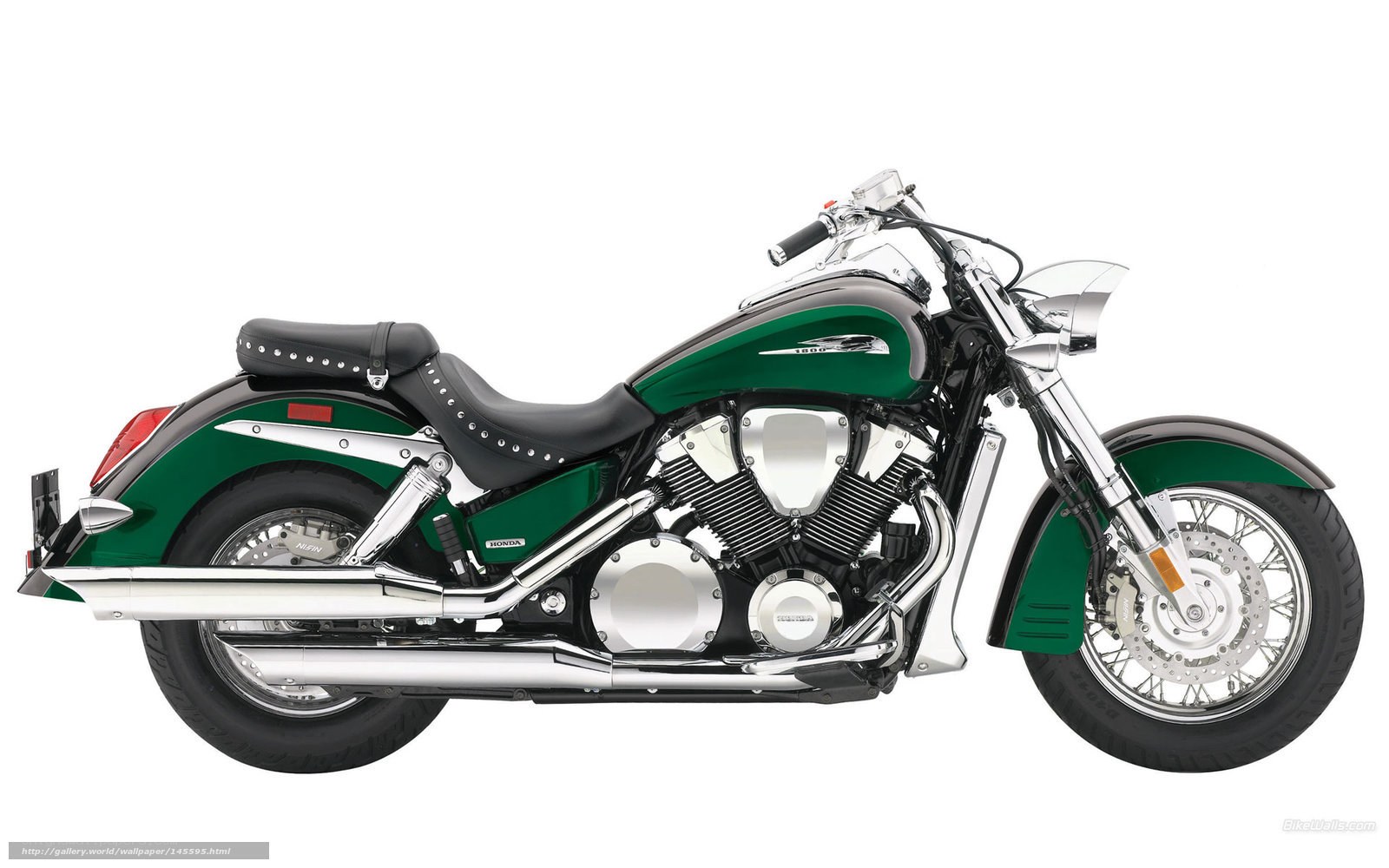 green and chrome motorcycle