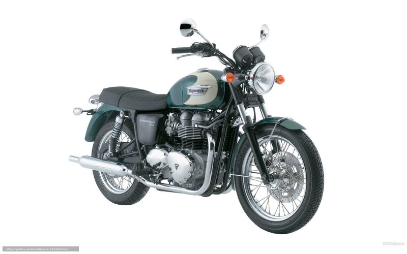 Green and Cream Motorcycle