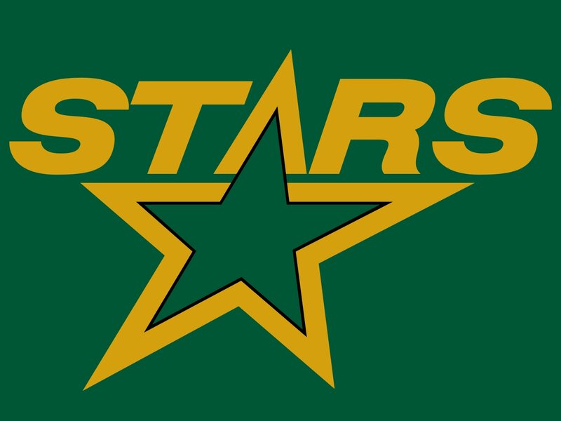 Green and Gold Star Logo