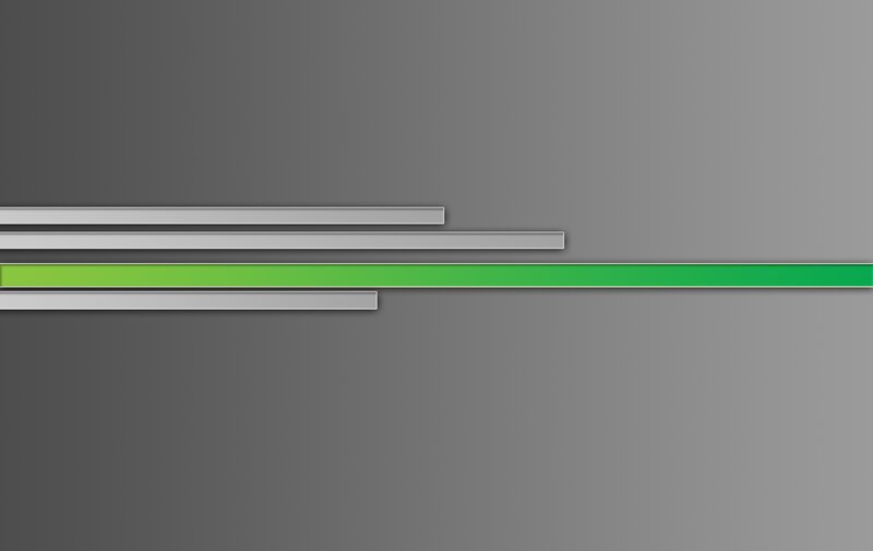 Green and Gray Bars