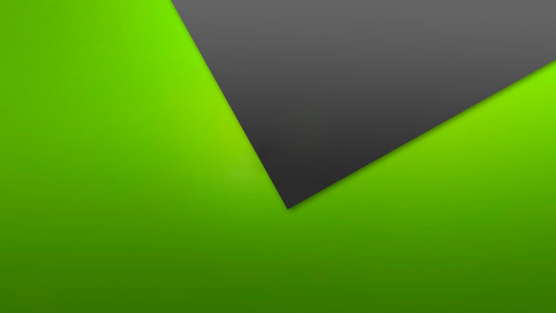 green and gray geometric design