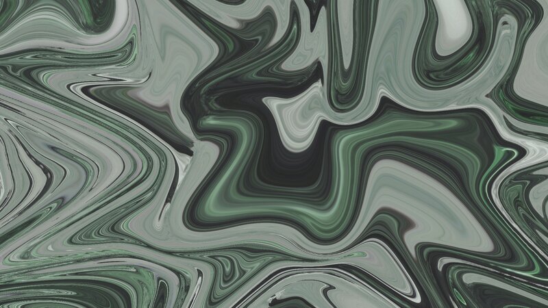 Green and Gray Swirls — Calm