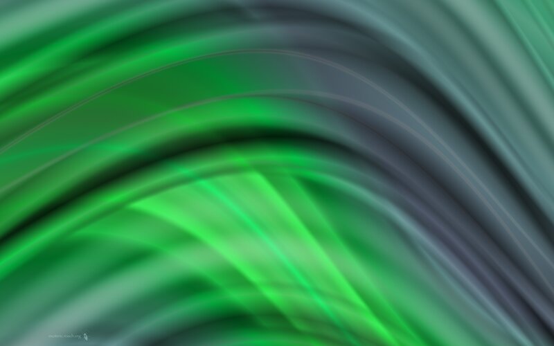 Green and Gray Swirls