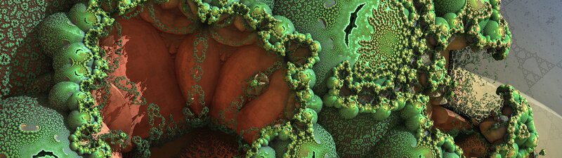 Green and Orange Fractal Structure