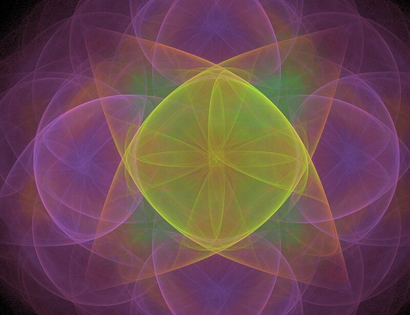 Green and Purple Fractal