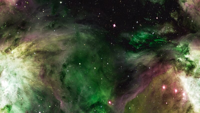 Green and Purple Nebula