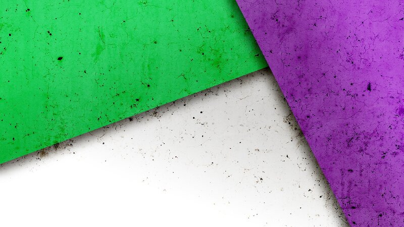 Green and Purple Panels