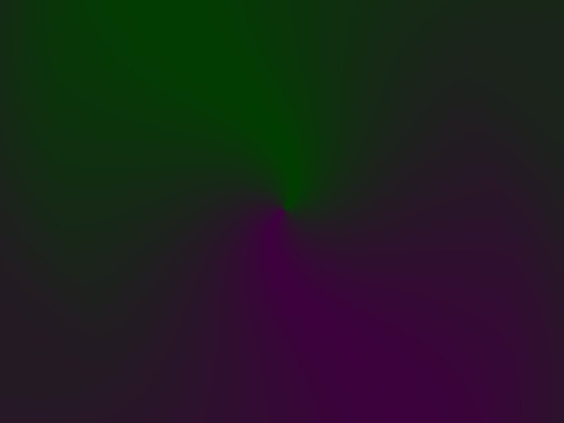 Green and Purple Swirl