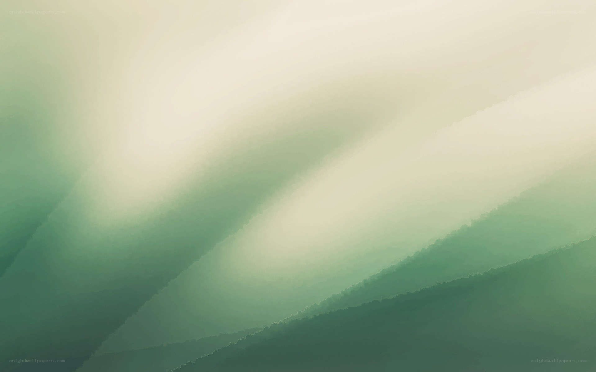 green and white abstract gradient