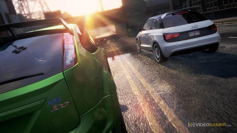 Green and White Cars