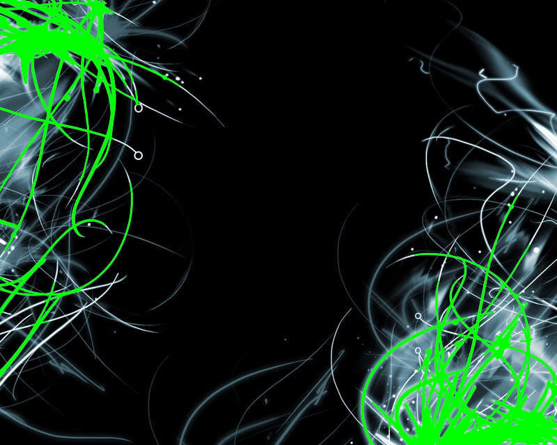 Green and White Lines