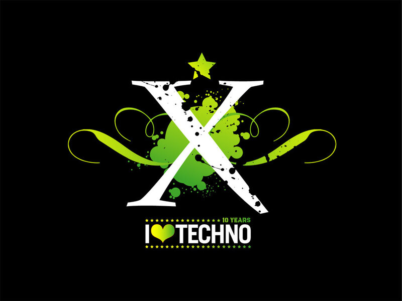 Green and White Logo — Black