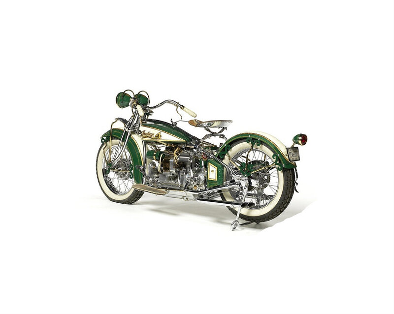 Green and White Motorcycle — Neutral, Photograph