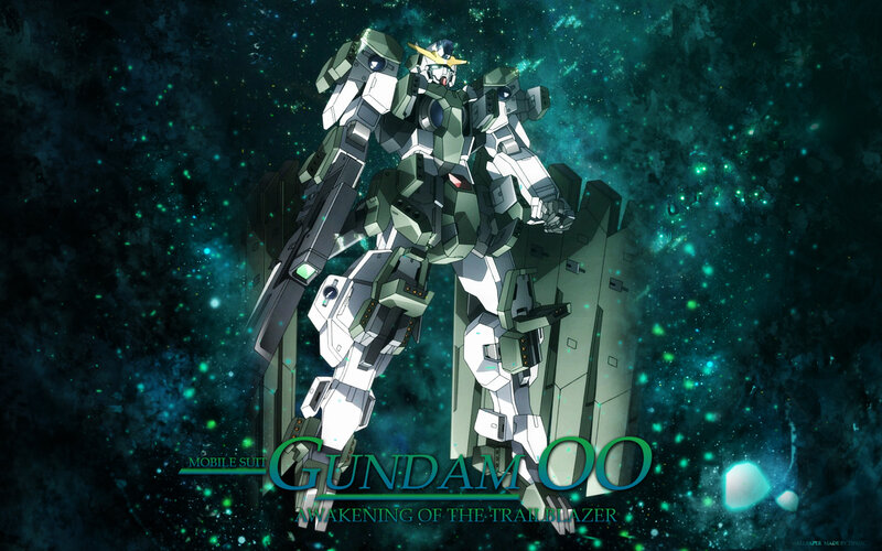 Green and White Robot — Dramatic, Night