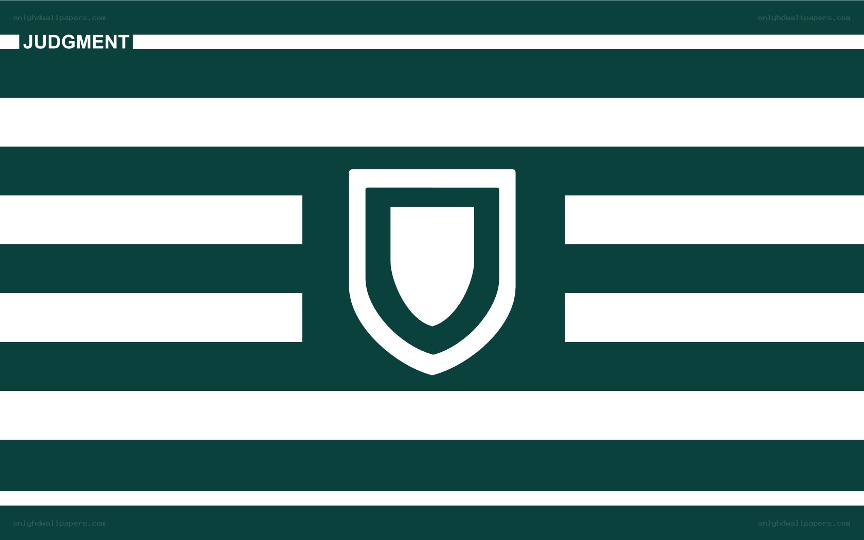 green and white striped flag
