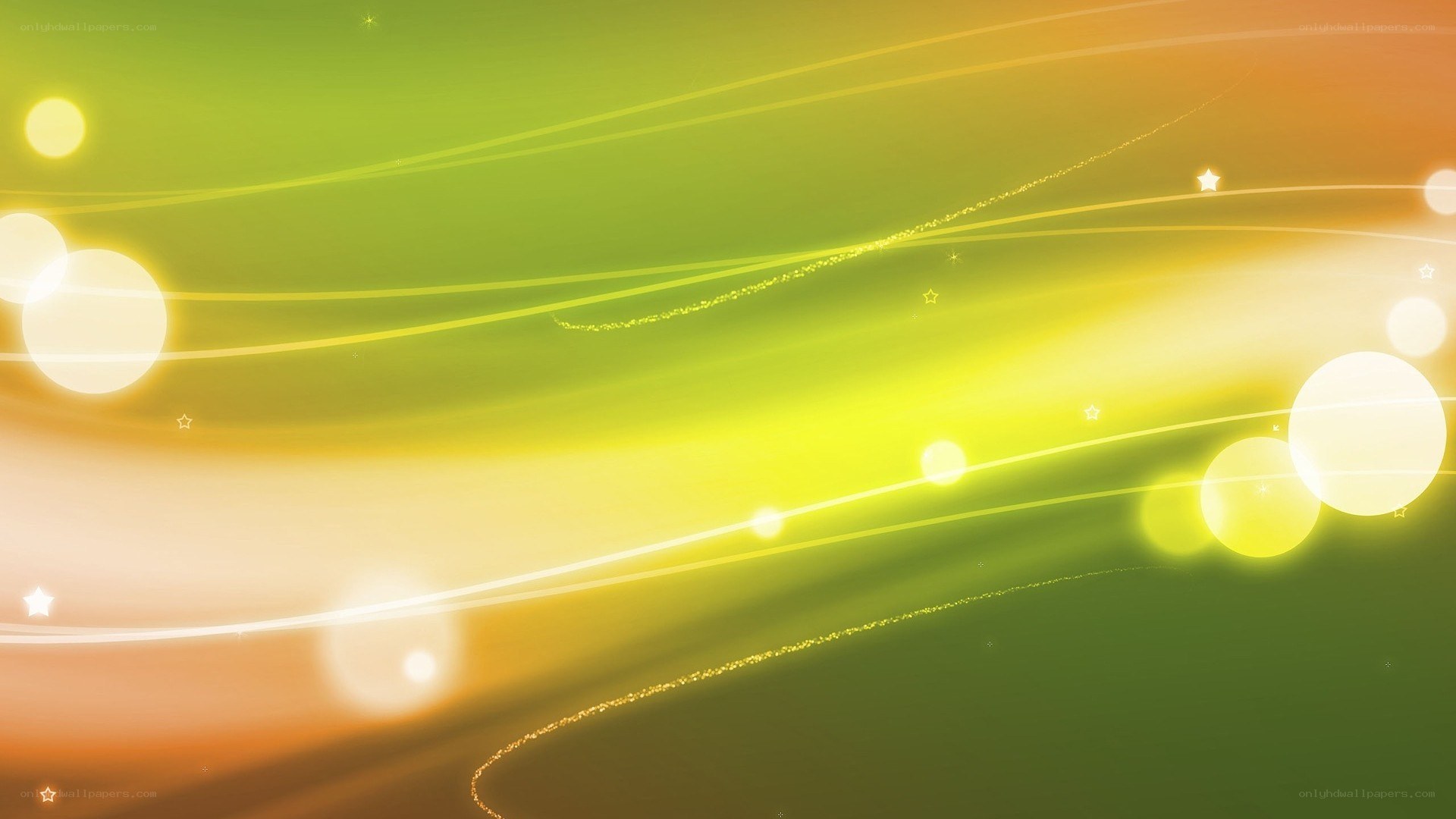 green and yellow abstract background