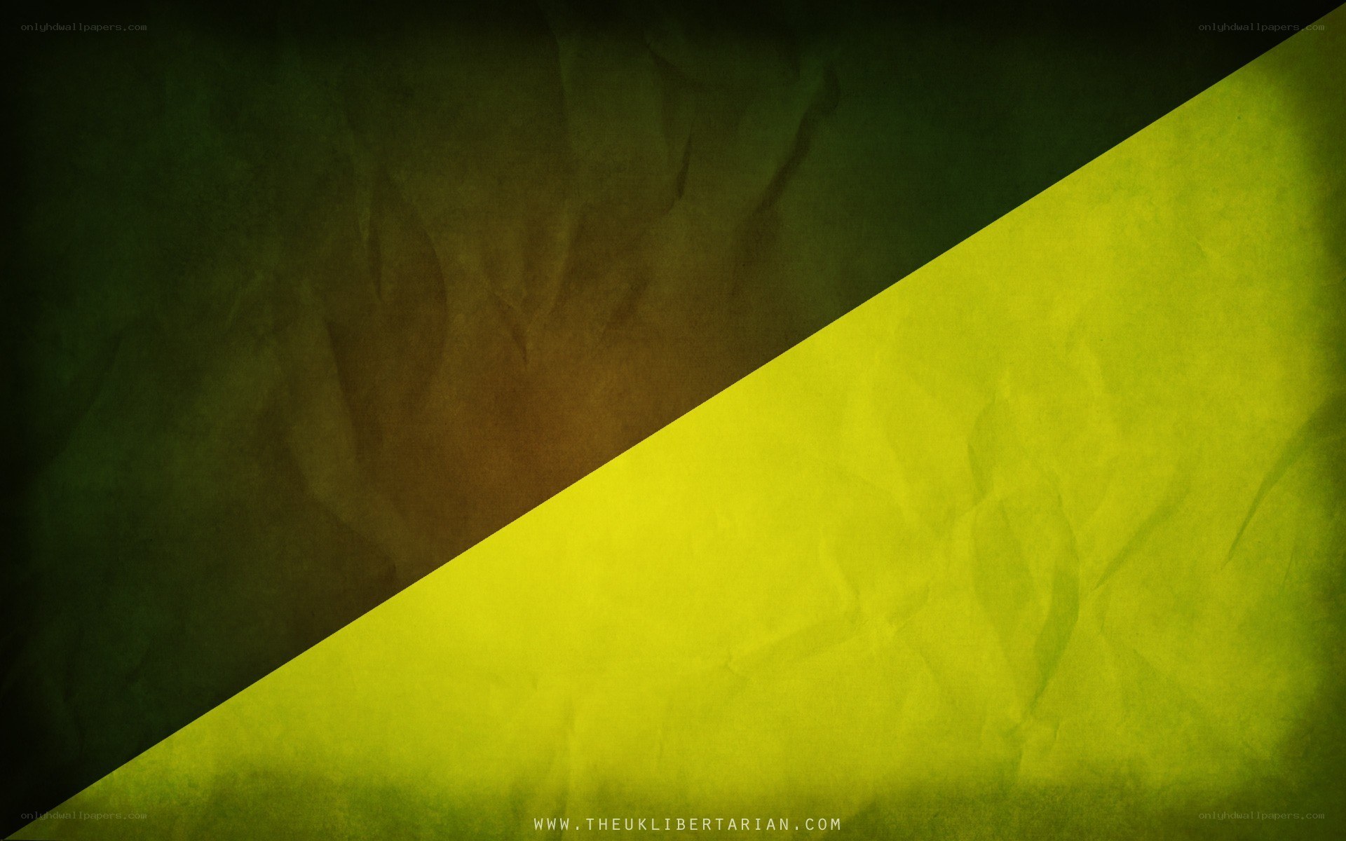 green and yellow abstract background