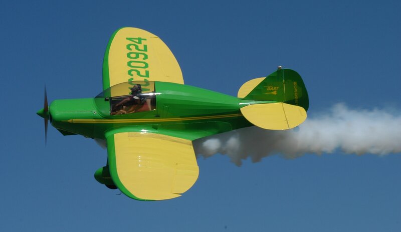 Green and Yellow Airplane