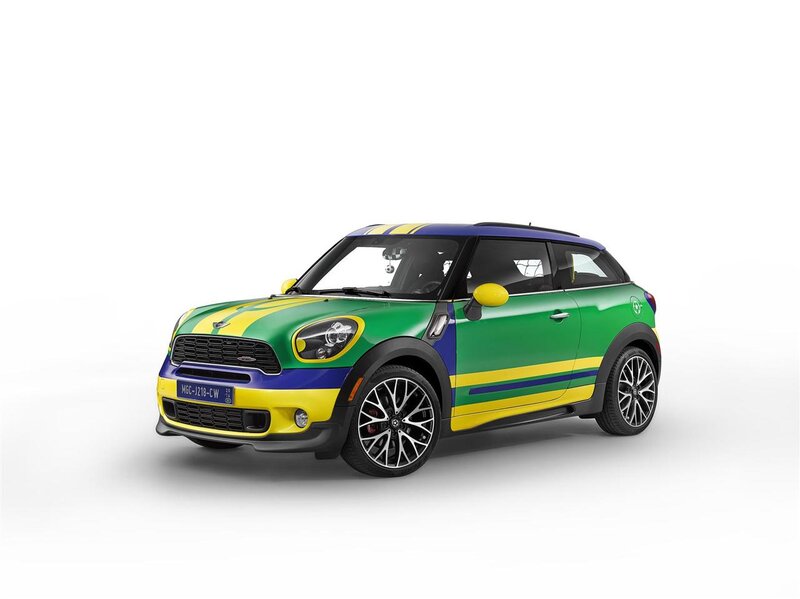 Green and Yellow Car