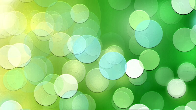 Green and Yellow Circles — Calm