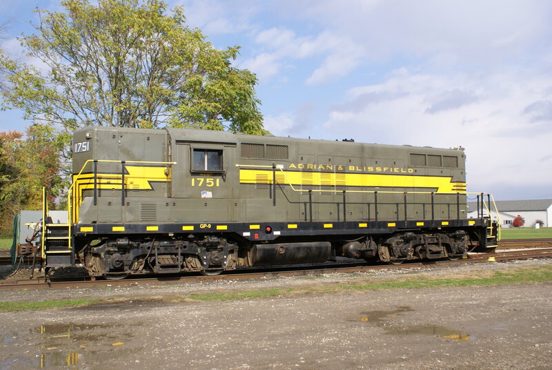 Green and Yellow Locomotive