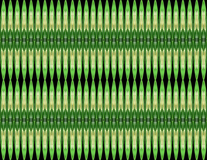 Green and Yellow Pattern
