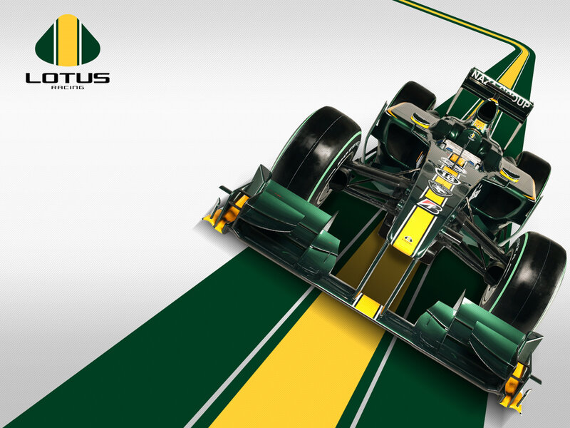 Green and Yellow Race Car — Dynamic