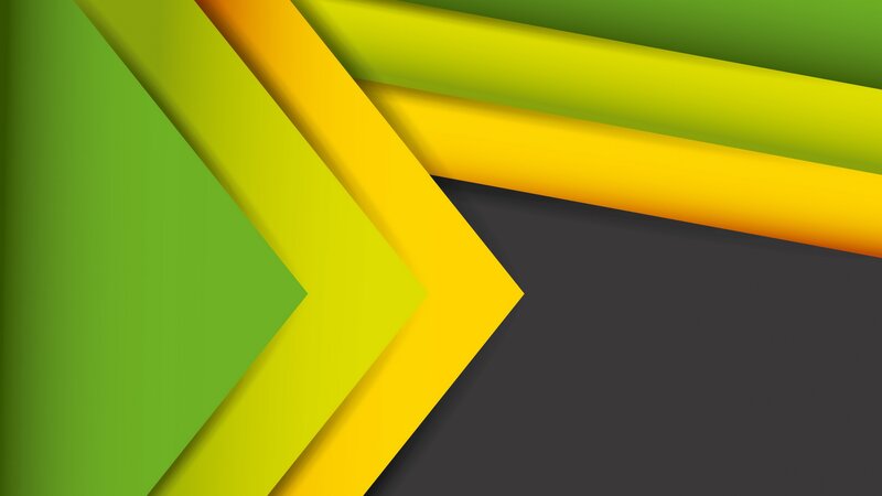 Green and Yellow Shapes