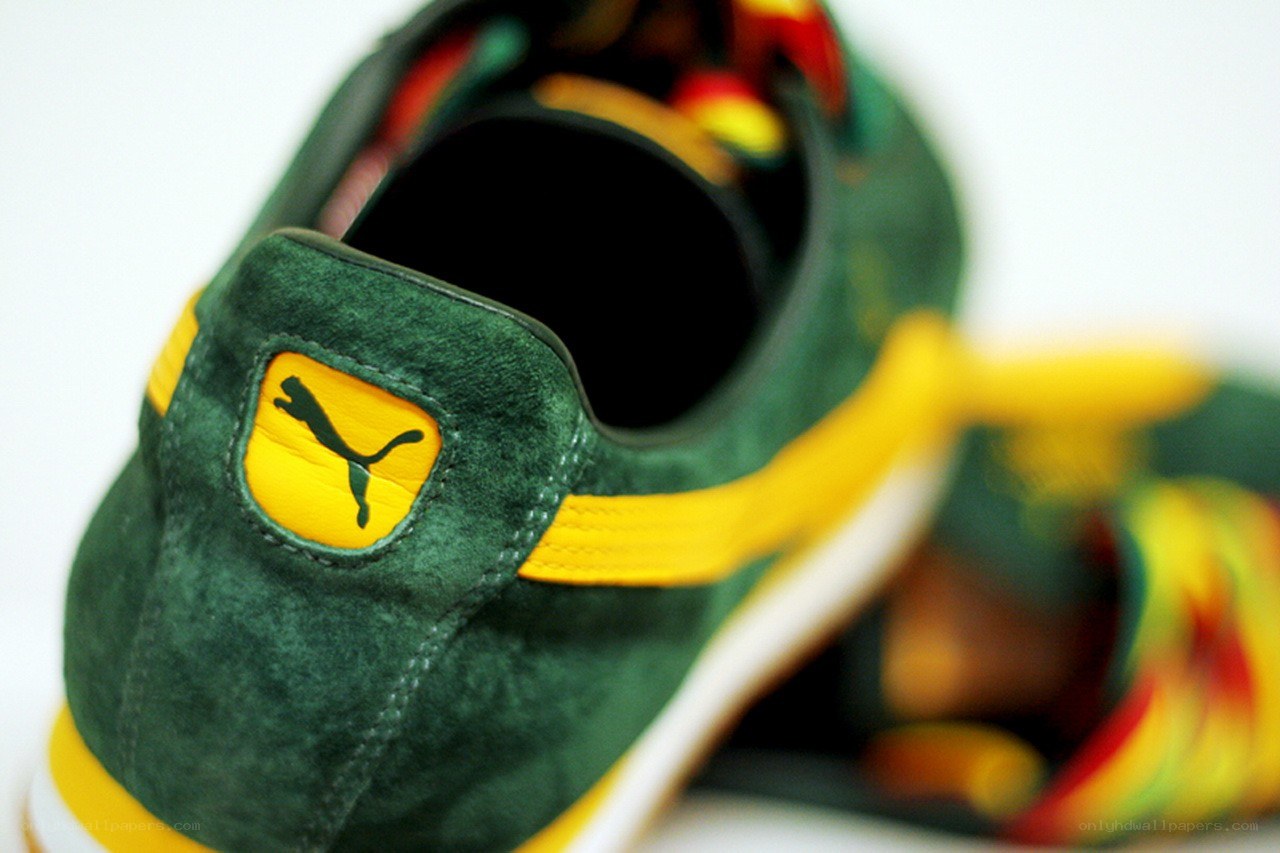 green and yellow sneakers