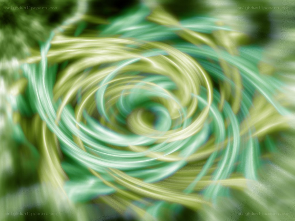 green and yellow swirl