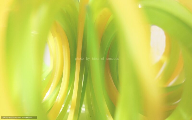 Green and Yellow Swirls — Calm
