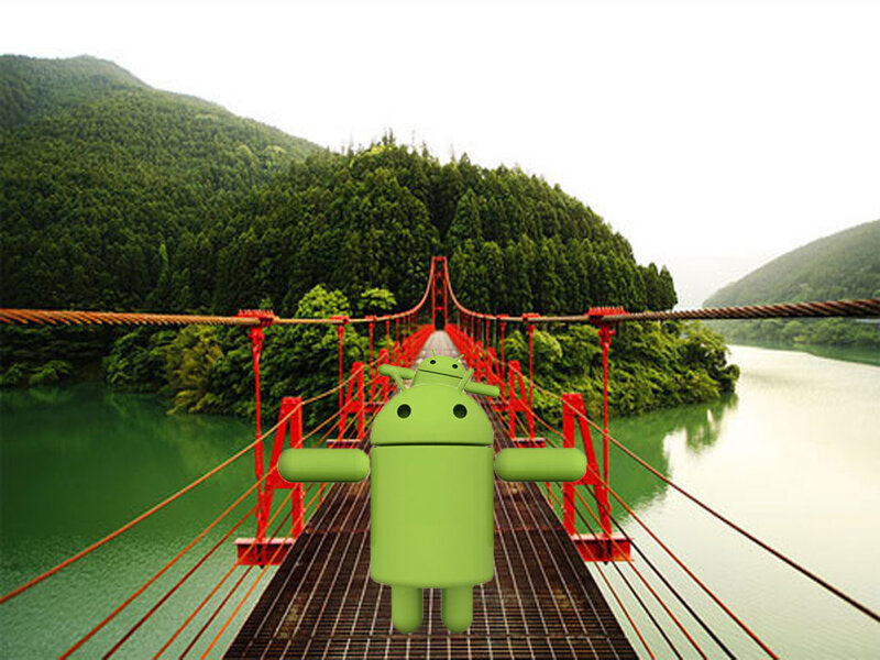 Green Android Figure