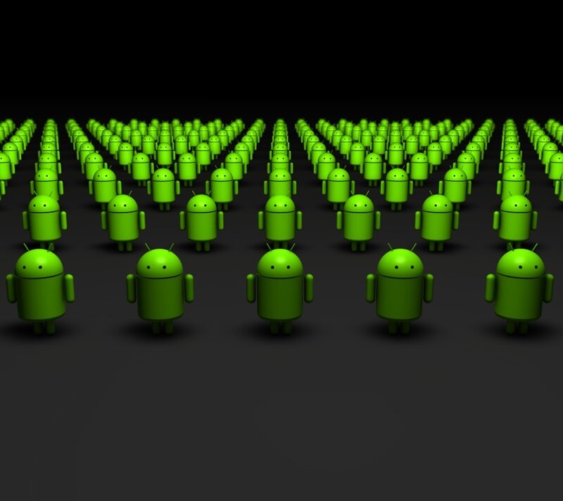 Green Android Figures — Orderly