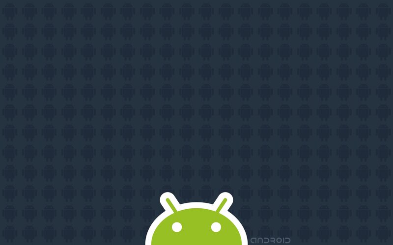 Green Android Robot — Calm