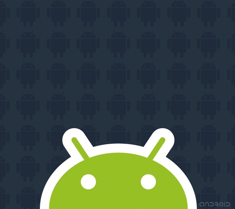 Green Android Robot — Playful