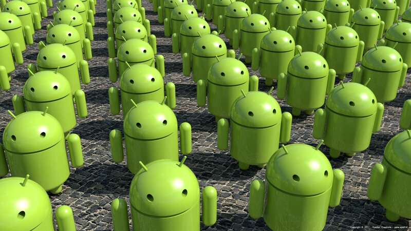 Green Android Robots — Orderly