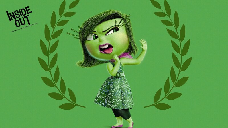 Green Animated Character — Angry