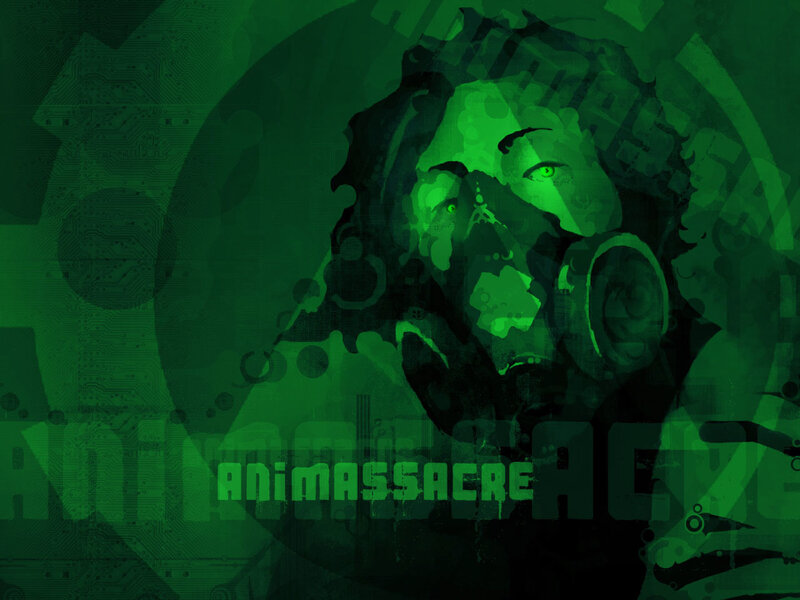green animated character portrait