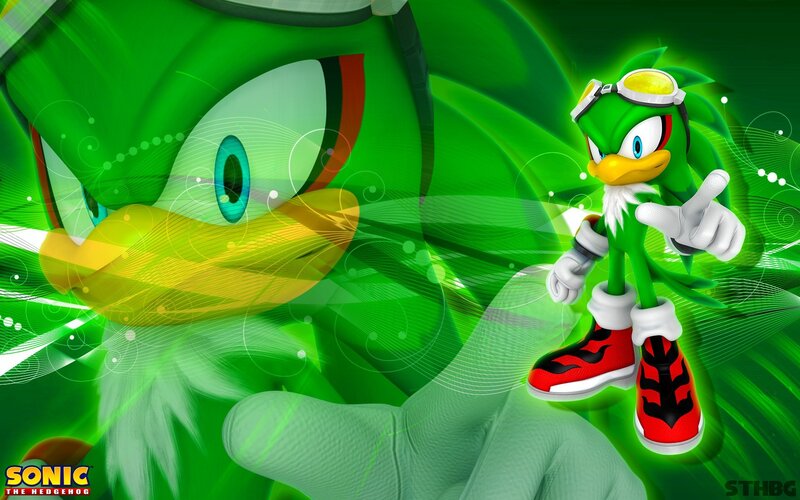 Green Anthropomorphic Bird — Dynamic