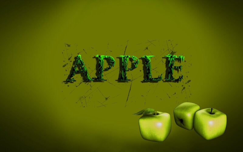 green apple design