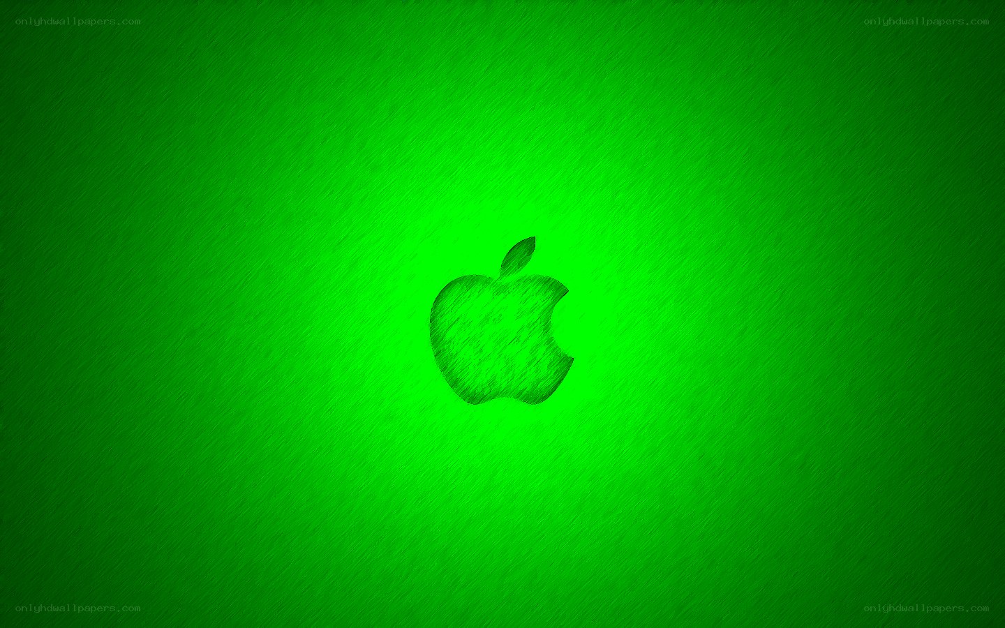 green apple logo background