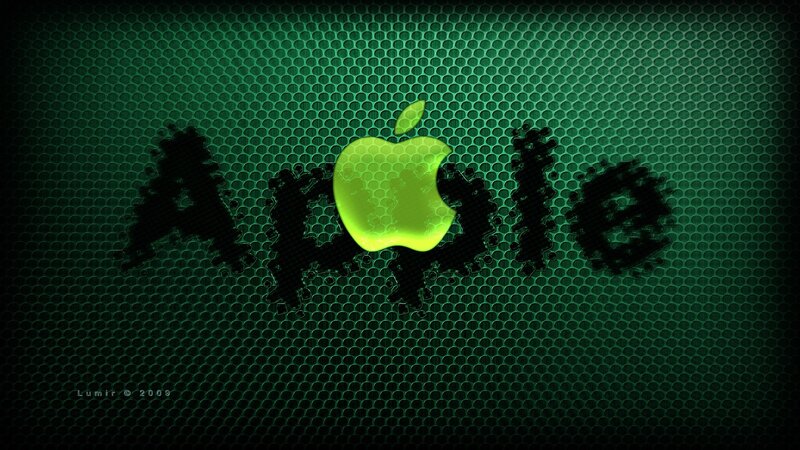 Green Apple Logo Wallpaper